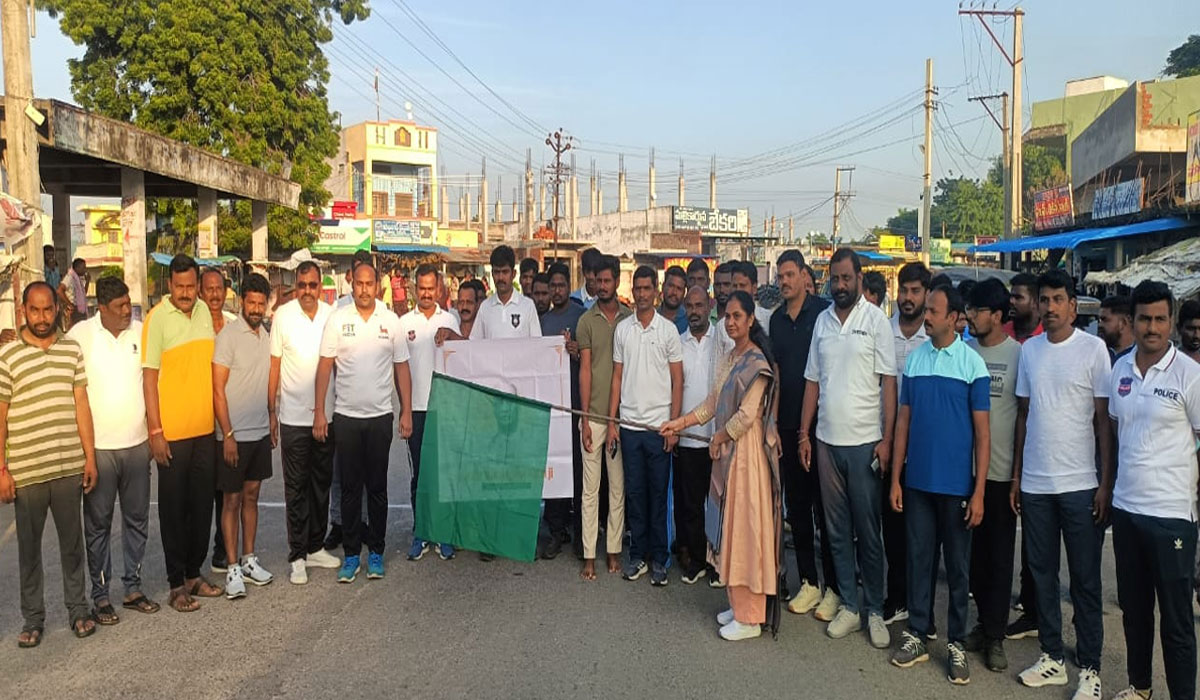 Veenavanka | వీణవంకలో ఉత్సాహంగా 2కే రన్