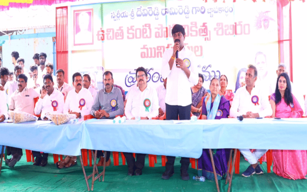 Ramannapet : స్వ‌గ్రామానికి ఎన్ఆర్ఐల సేవ అభినందనీయం : ఎమ్మెల్యే వేముల వీరేశం