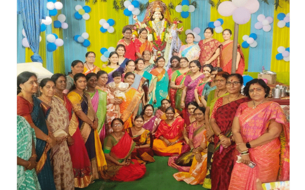 Chunchupalli : విద్యానగర్‌లో వైభవంగా దుర్గామాత శోభాయాత్ర
