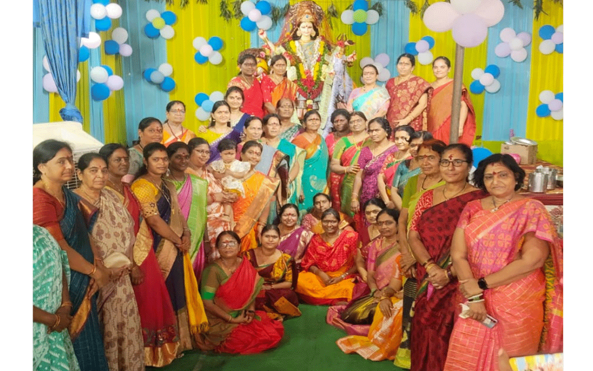 Chunchupalli : విద్యానగర్లో వైభవంగా దుర్గామాత శోభాయాత్ర