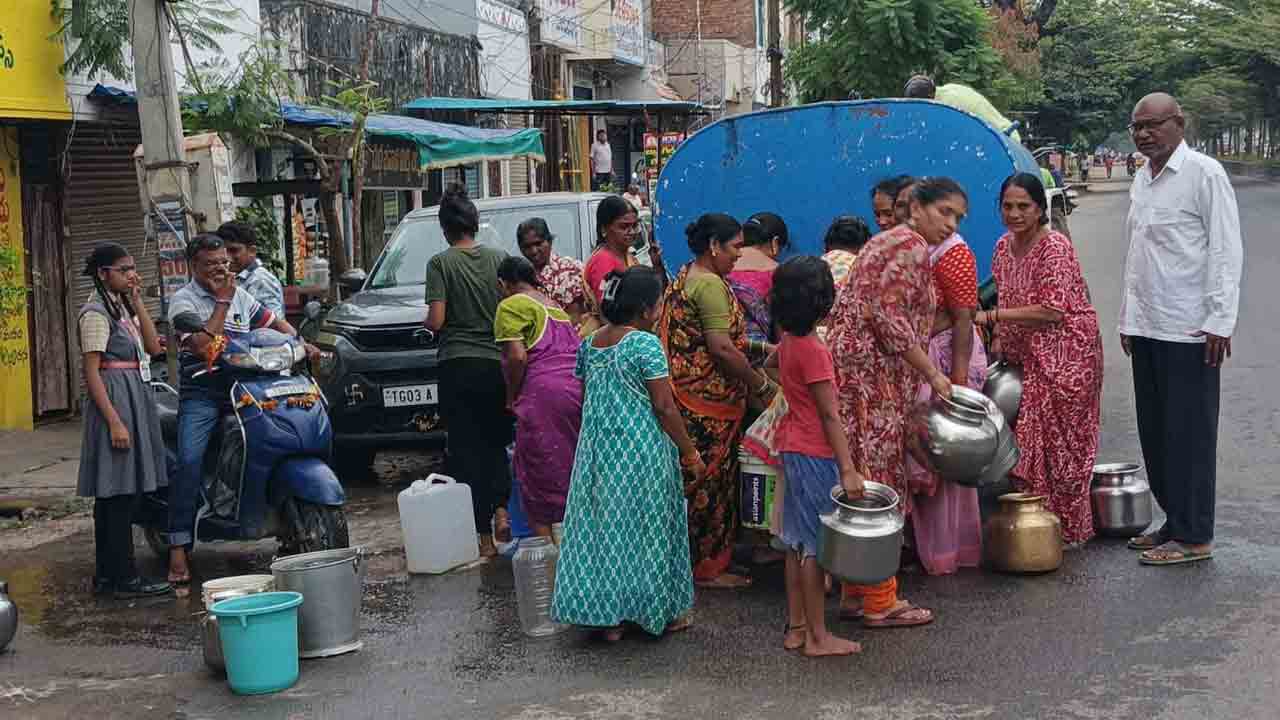 Kazipet town | కాజీపేటలో మంచినీటి గోస.. ఇబ్బందులు పడుతున్న పట్టణ ప్రజలు