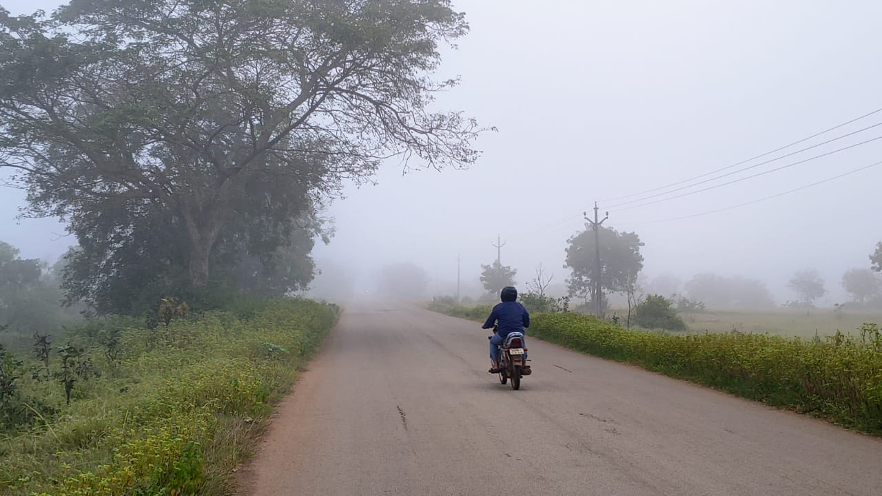 Dense Fog | జహీరాబాద్‌లో దట్టంగా కమ్మేసిన పొగ మంచు..