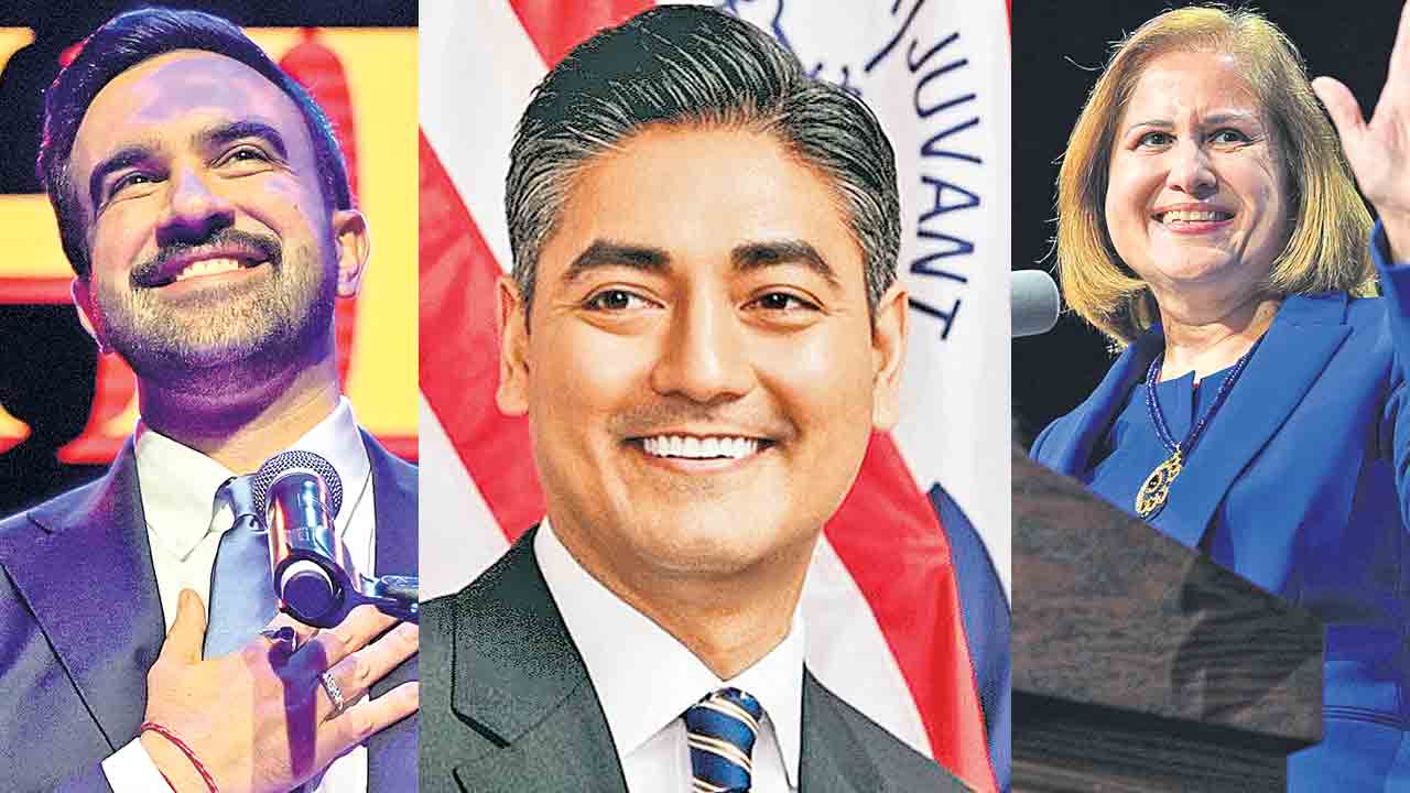 ట్రంప్‌కు ఇండియన్‌ అమెరికన్ల షాక్‌