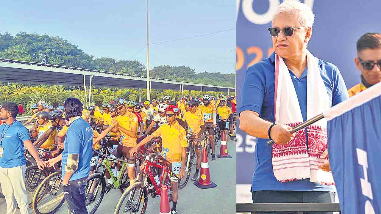 సైక్లింగ్‌ జీవితంలో భాగం కావాలి-గవర్నర్‌ జిష్ణుదేవ్‌వర్మ