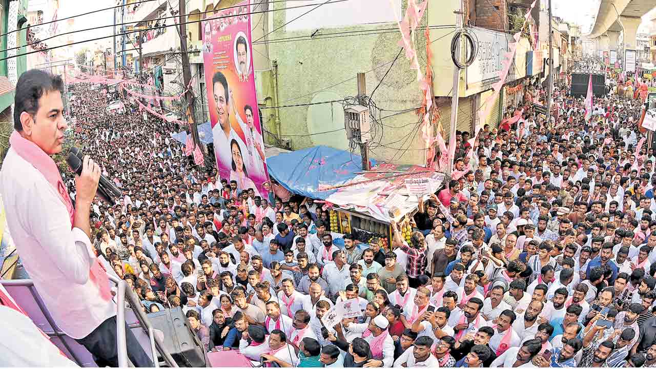 కారుకు ఓటు.. బుల్డోజర్‌కు గెటౌట్