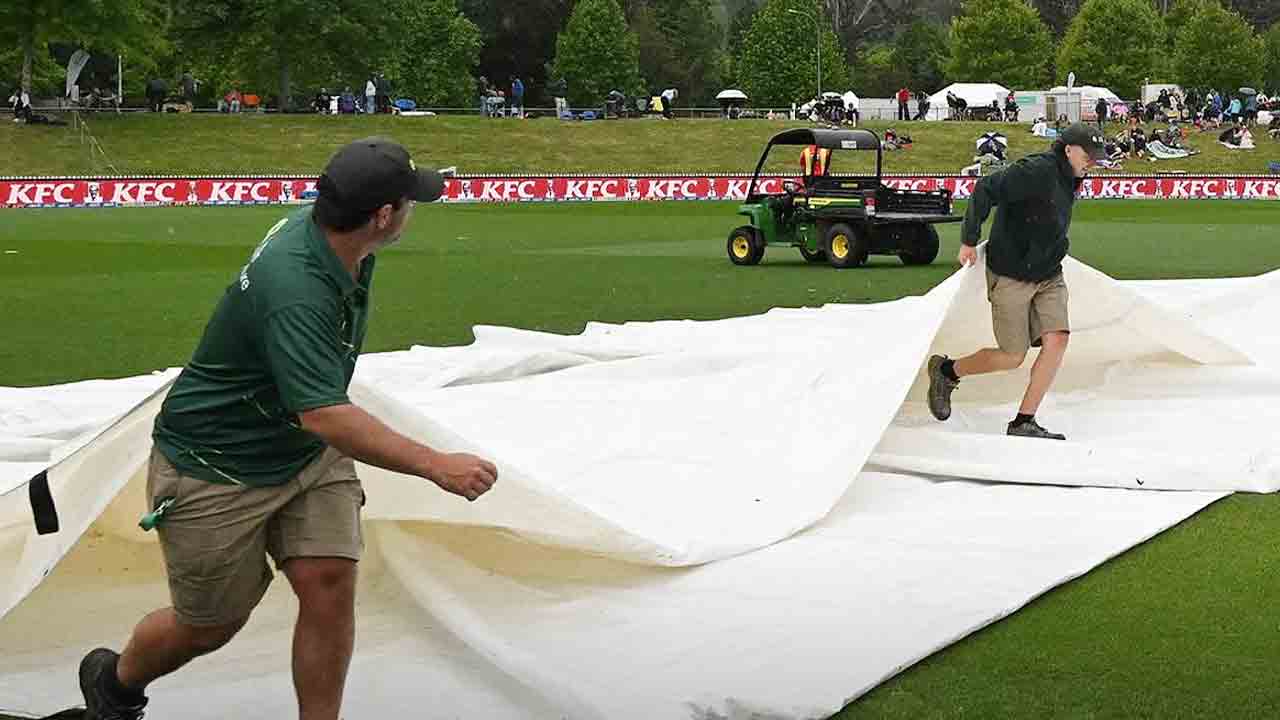 కివీస్‌, విండీస్‌ పోరు వర్షార్పణం