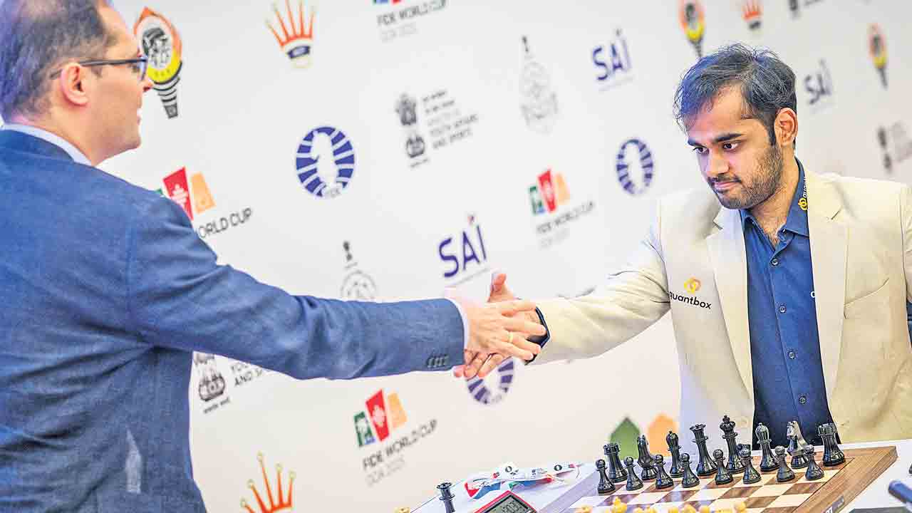 అర్జున్‌కు డ్రా