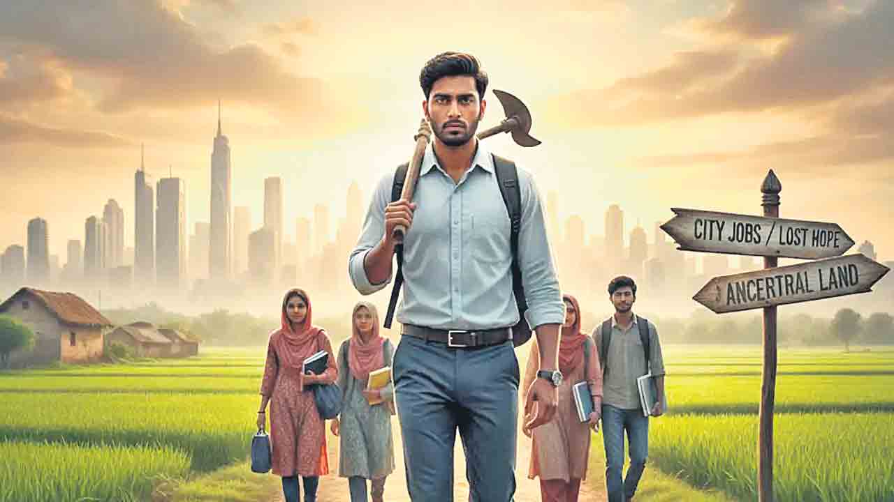 మోదీ సర్కారు నిర్వాకం! నిరుద్యోగుల పల్లెబాట