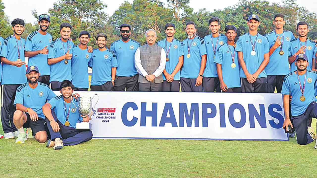 చాలెంజర్‌ ట్రోఫీ విజేత టీమ్‌ ‘ఏ’