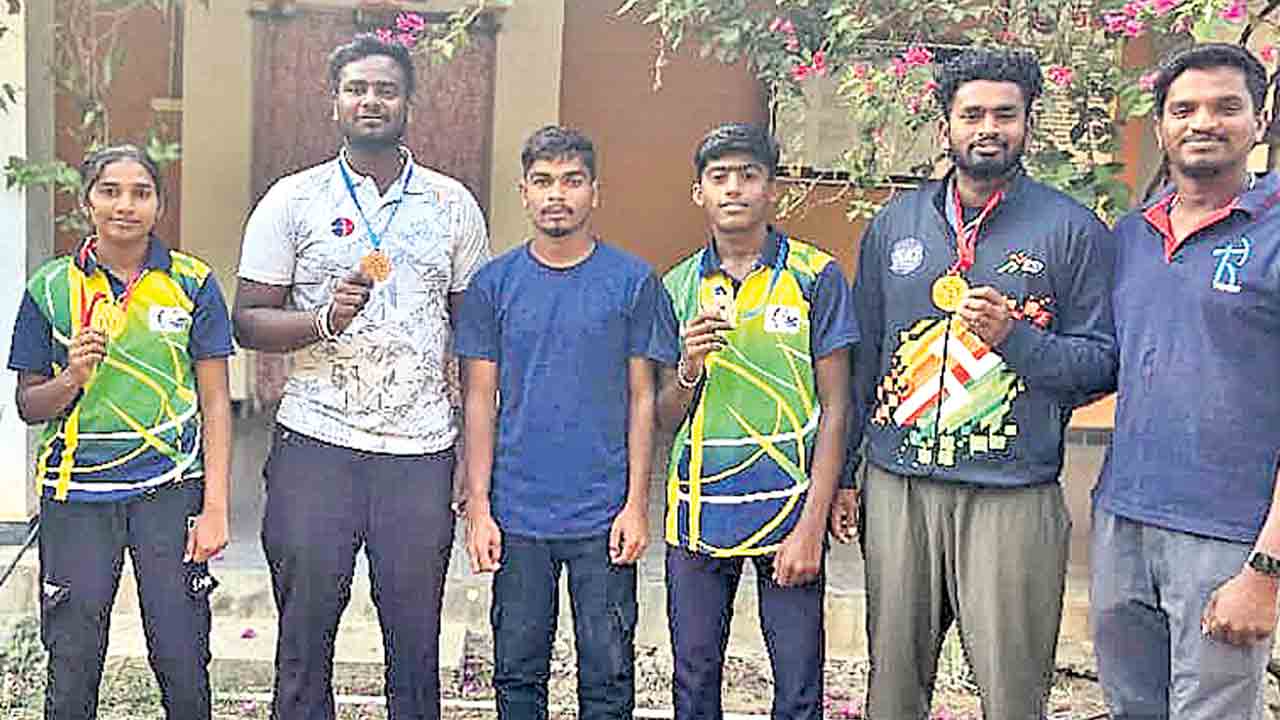 ఆర్చరీ పోటీలకు ఆర్డీఎఫ్‌ విద్యార్థులు