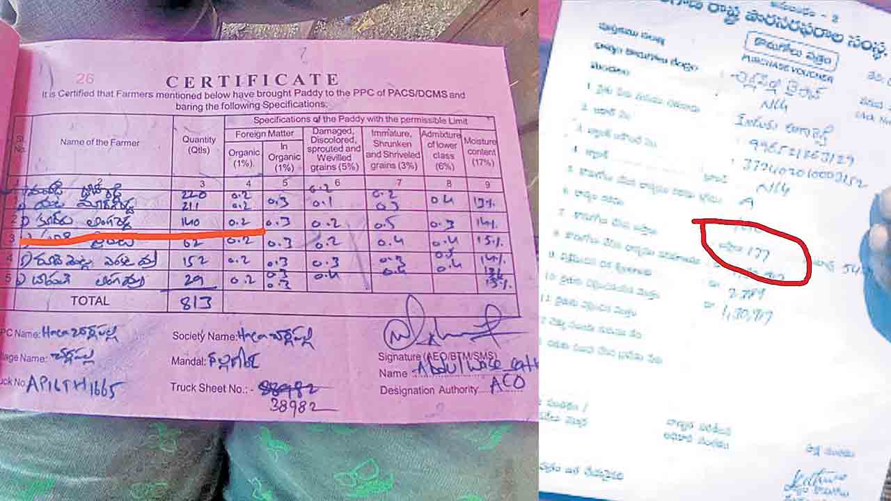 ఆగని తరుగు దోపిడీ.. క్వింటాల్‌కు రెండున్నర నుంచి మూడు కేజీల తరగు తీస్తున్న మిల్లర్లు