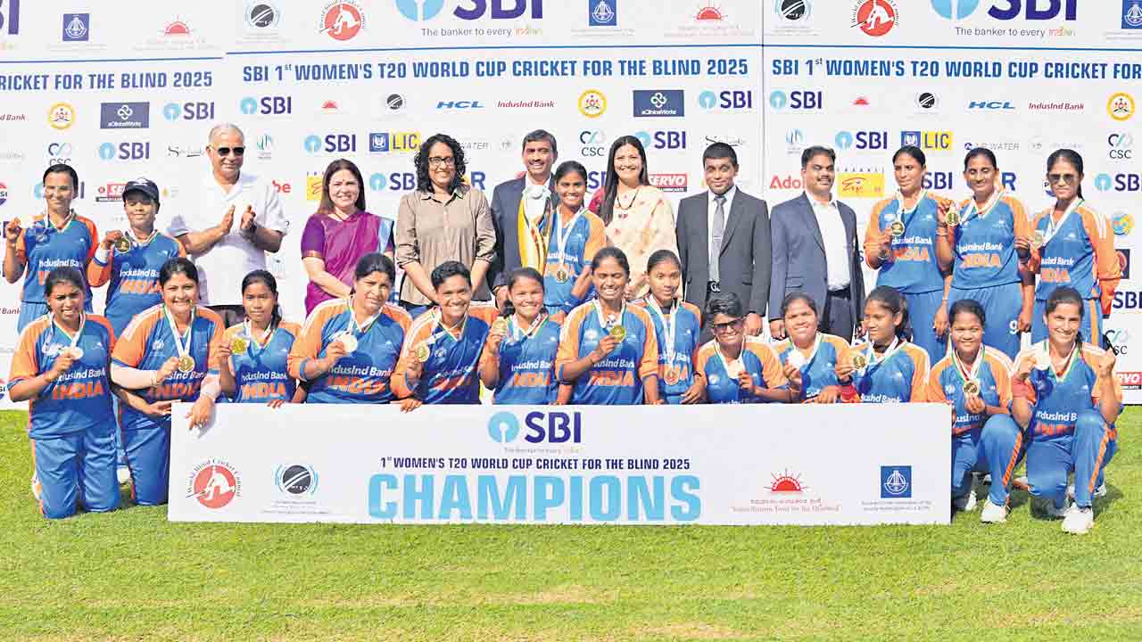 అంధుల టీ20 ప్రపంచకప్‌ విజేత భారత్‌