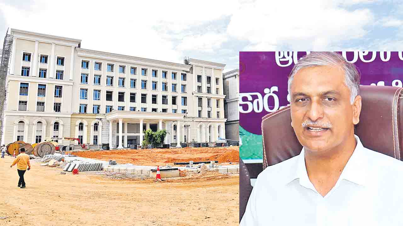 టిమ్స్‌లో వైద్యసేవలు అందేదెప్పుడు.. మాజీ మంత్రి హరీశ్‌రావు