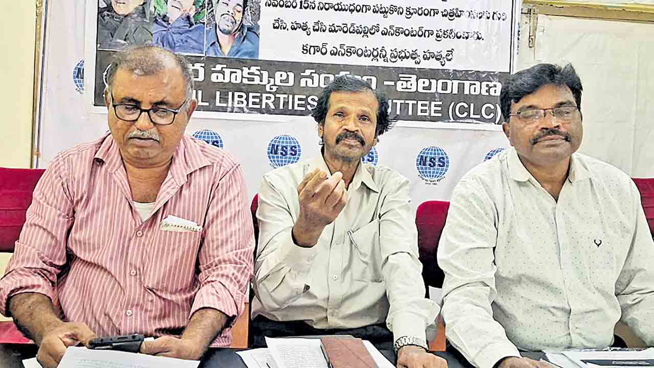 హిడ్మా ఎన్‌కౌంటర్‌ ముమ్మాటికీ బూటకమే