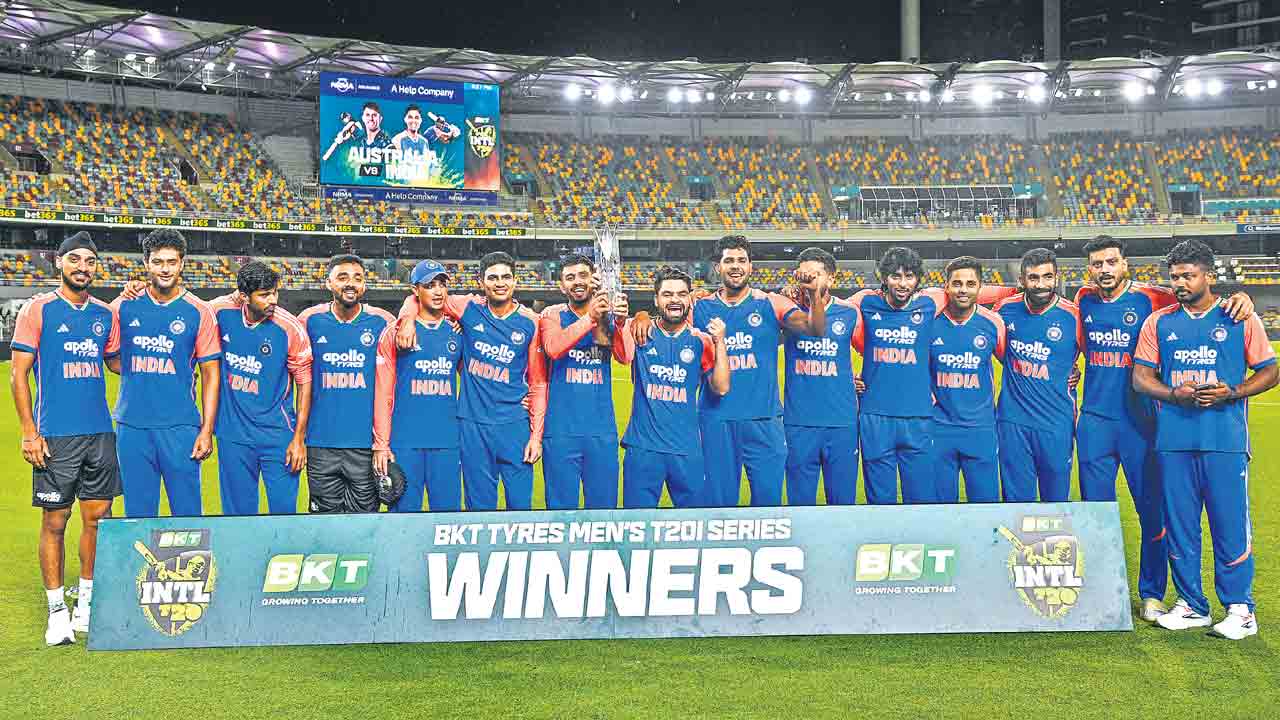 సిరీస్‌ మనదే.. వర్షంతో ఐదో టీ20 పోరు రద్దు