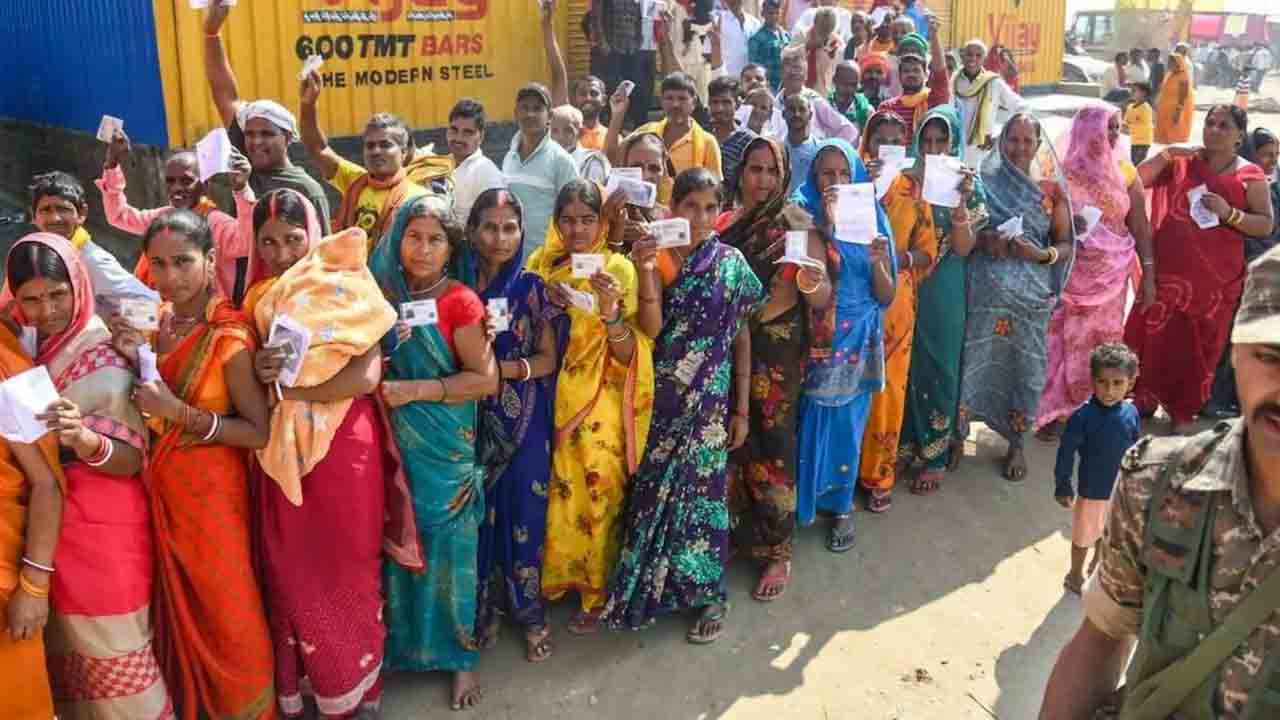 బీహార్‌లో రికార్డు స్థాయి పోలింగ్‌