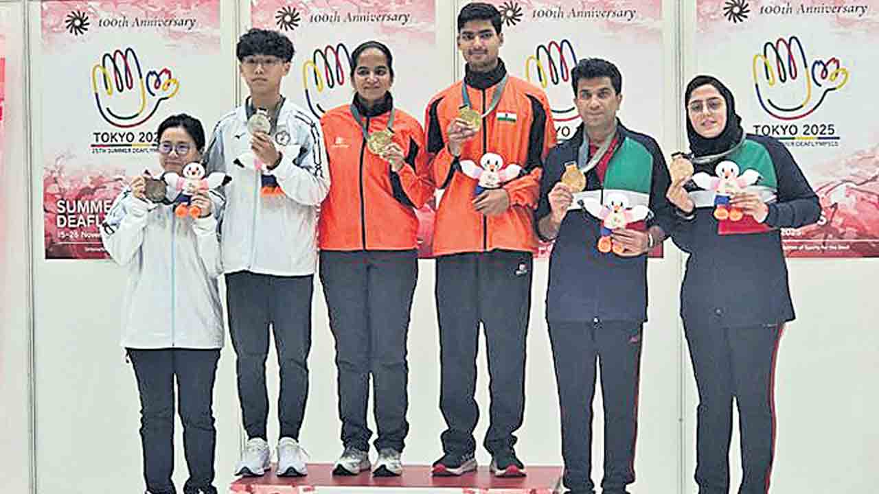 అభినవ్‌ జోడీకి స్వర్ణంకుశాగ్రకు కాంస్యం