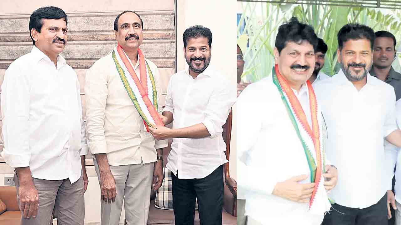 కాంగ్రెస్‌ కండువా కప్పుకున్నం