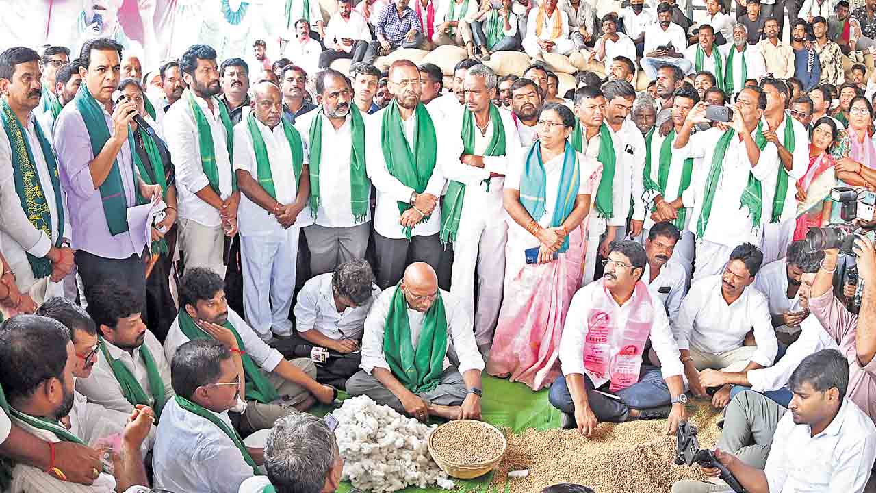 KTR | ఎకరానికి 13 క్వింటాళ్ల పత్తి కొనాల్సిందే: కేటీఆర్‌