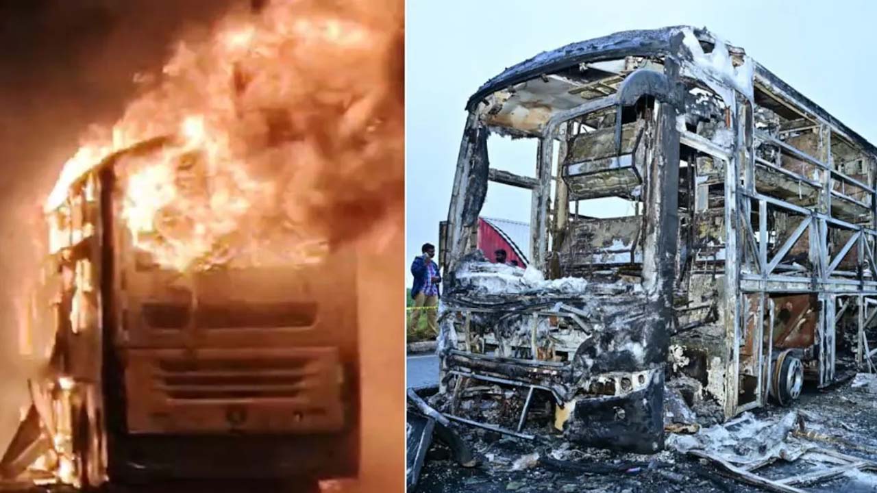Bus Accident Case | కర్నూలు బస్‌ ప్రమాదంలో కీలక పరిణామం.. వీ కావేరి ట్రావెల్‌ యజమాని వినోద్‌ అరెస్ట్‌