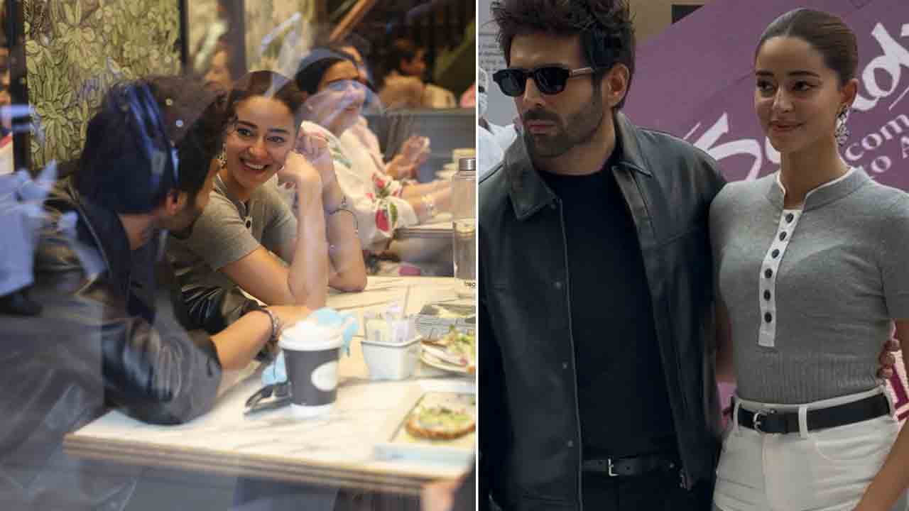 Ananya Panday | కాఫీ డేట్‌లో కార్తీక్‌ ఆర్యన్‌, అనన్యపాండే.. ప్రమోషన్స్‌లో స్పెషల్ అట్రాక్షన్‌గా బీటౌన్‌ స్టార్లు