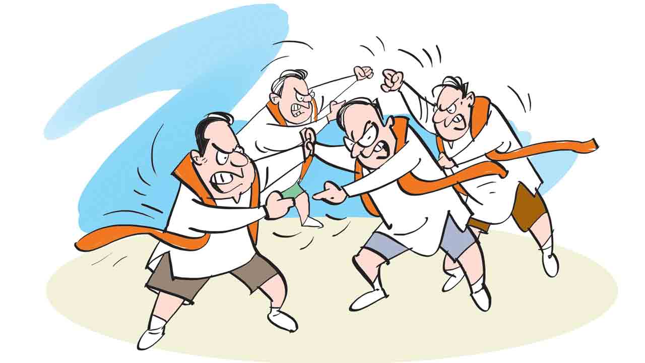 కమలంలో కుమ్ములాట!.. ఇదే అంశంపై రాష్ట్ర అధ్యక్షుడి ఇంట్లో నేతల భేటీ