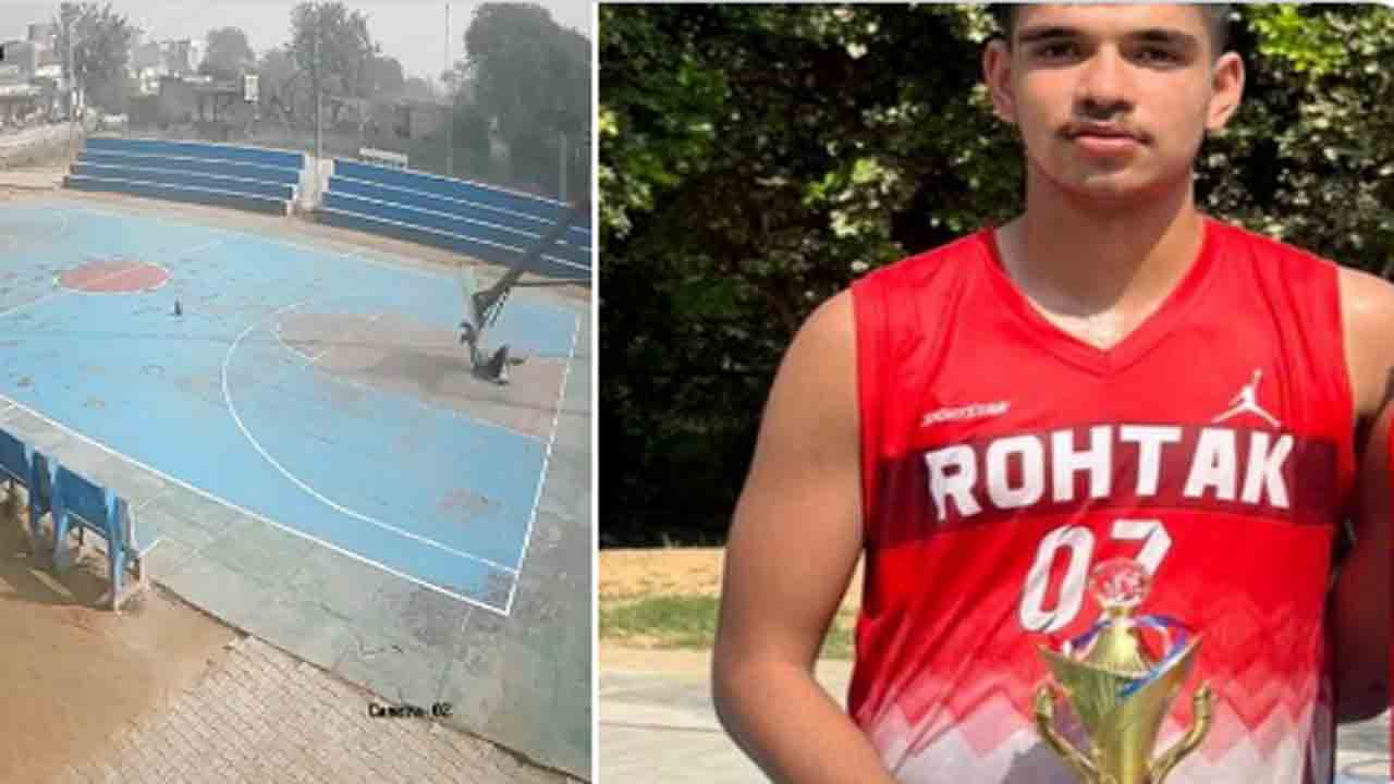 Watch: విరిగిన బాస్కెట్‌ బాల్‌ పోల్‌.. జాతీయ స్థాయి క్రీడాకారుడు మృతి