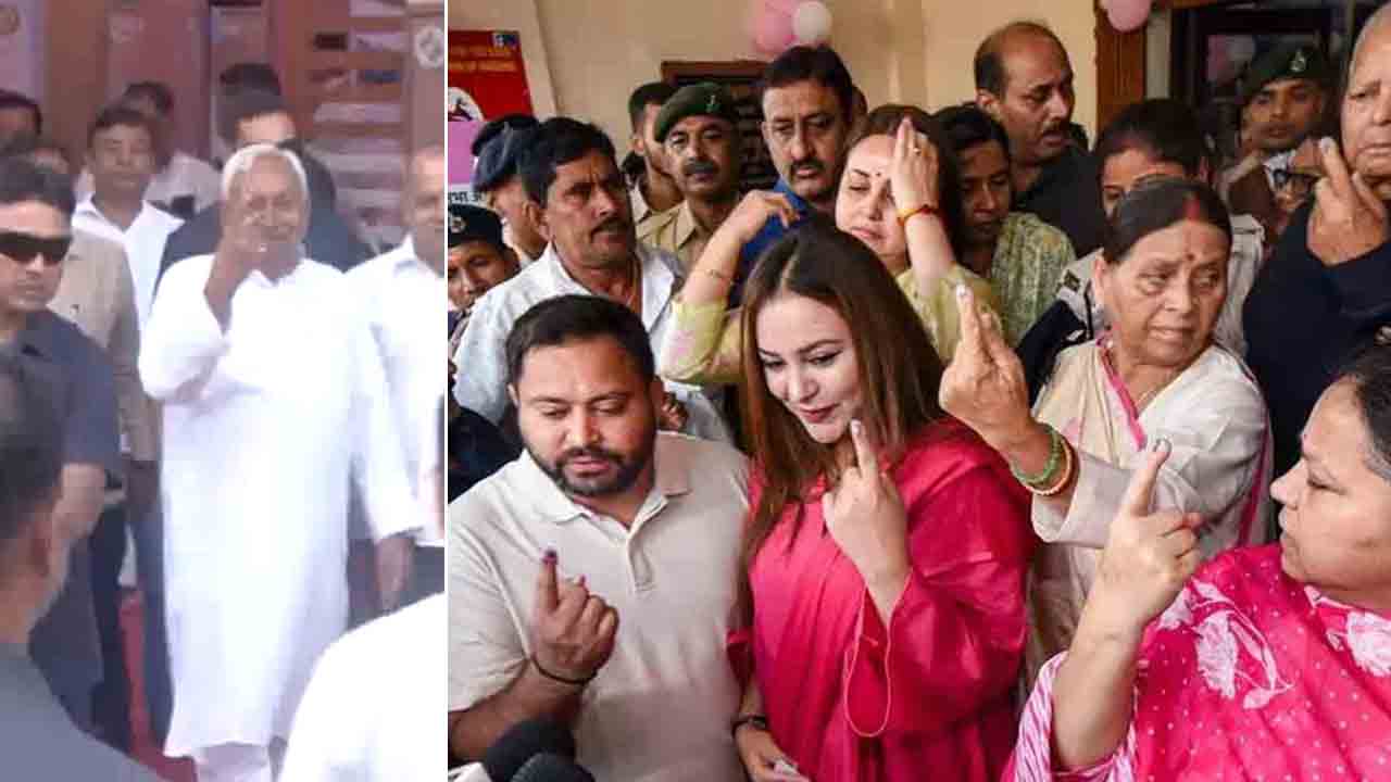 Bihar Elections | ఓటేసిన ప్రముఖులు.. 9 గంటల వరకూ పోలింగ్‌ శాతం ఎంతంటే..?