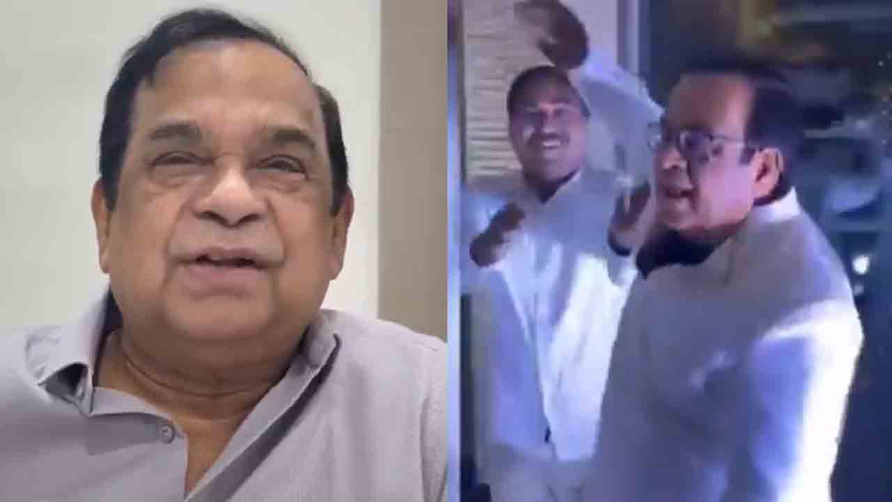 Brahmanandam | చనువుతోనే ఎర్రబెల్లిని సరదాగా తోసేశా.. వీడియో వివాదంపై బ్రహ్మానందం