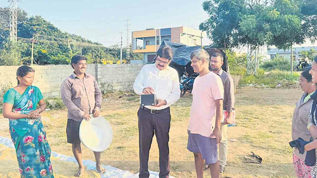 Collector Hanumantha Rao