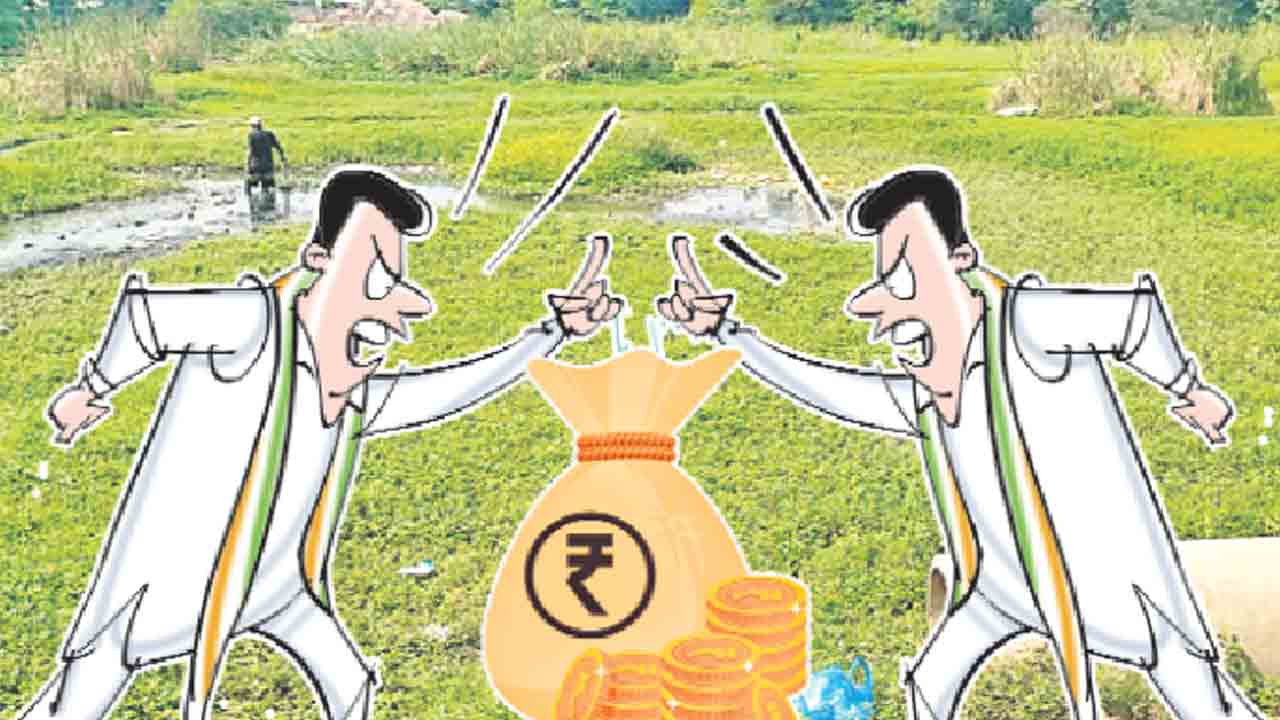 కాంగ్రెస్‌లో కమీషన్ల వార్‌