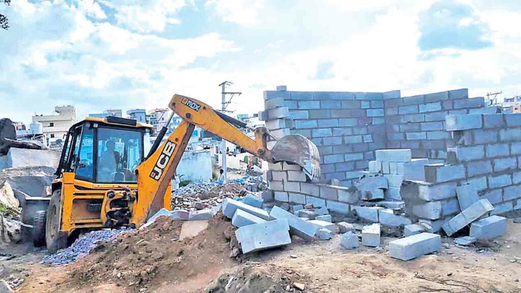Demolition Of Illegal Struc