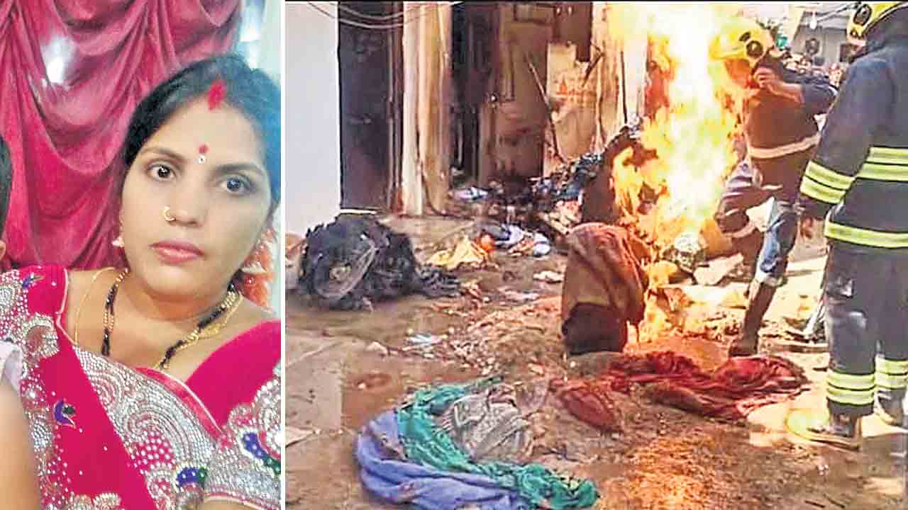 గ్యాస్‌ లీకై పేలుడు..