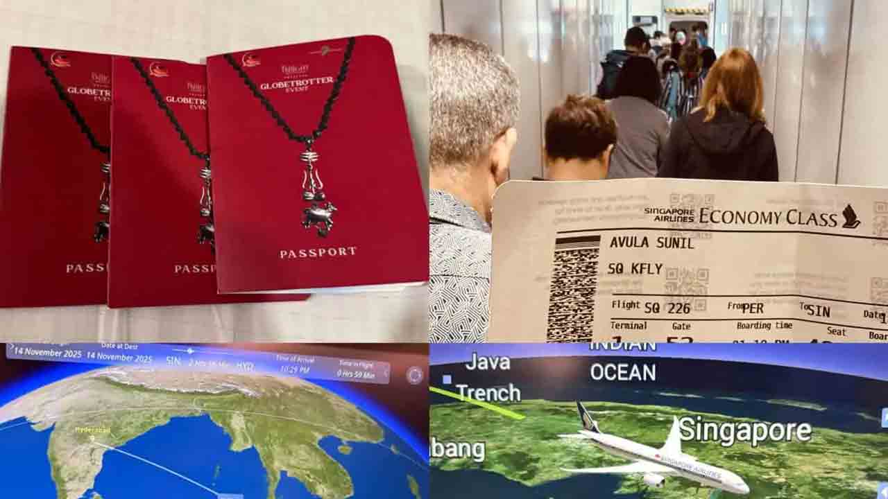 GlobeTrotter | గ్లోబల్‌ ట్రాటర్‌ ఈవెంట్‌ కోసం ఏకంగా 6 వేలకుపైగా కిలోమీటర్లు దాటి.. మహేశ్‌బాబు ఎస్‌ఎస్‌ఎంబీ 29కి అదిరిపోయే క్రేజ్‌.. !