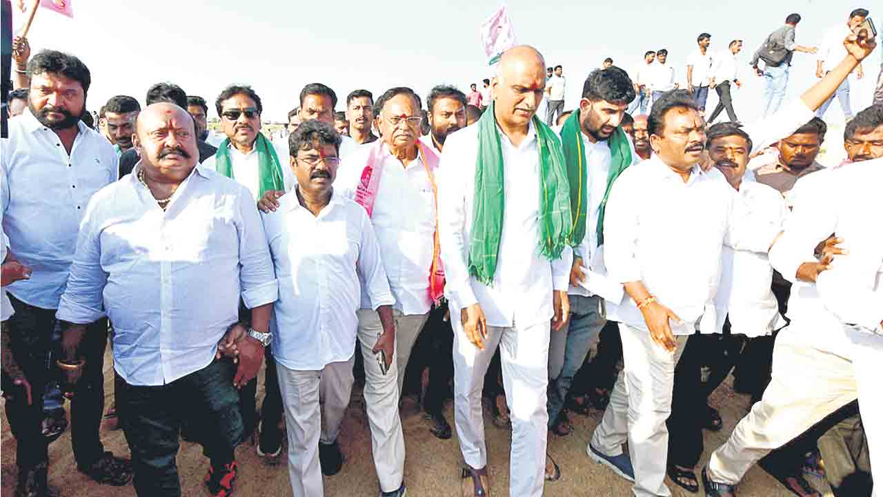 Harish Rao Sand Mafia