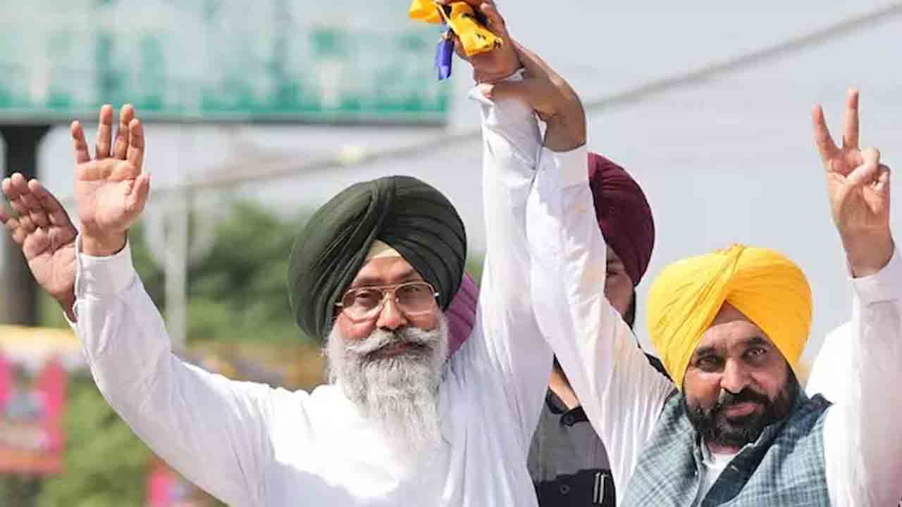 AAP win | పంజాబ్‌లో సిట్టింగ్‌ స్థానాన్ని నిలబెట్టుకున్న ఆప్‌