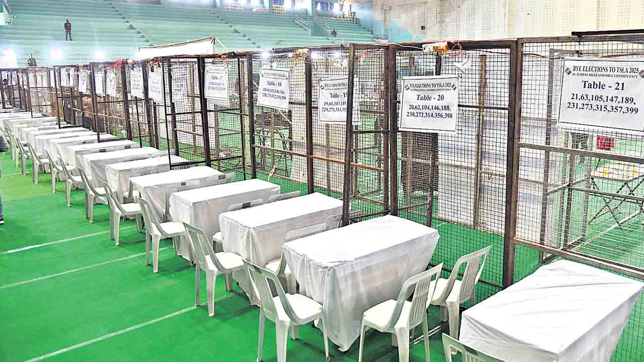 నేడే కౌంటింగ్‌.. జూబ్లీహిల్స్‌లో ఉత్కంఠ.. తేలనున్న విజేత