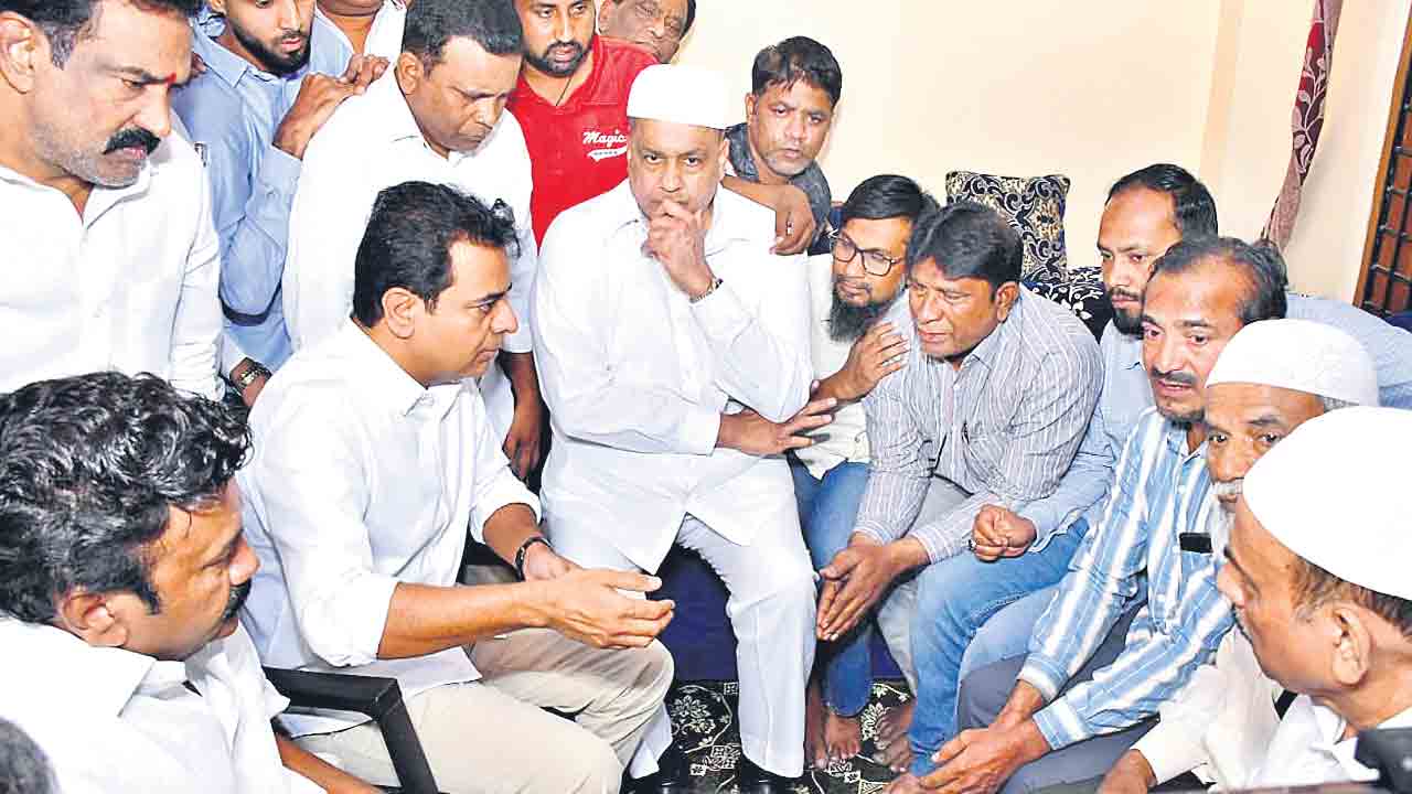 సౌదీ బాధిత కుటుంబాలకు బీఆర్‌ఎస్‌ అండ