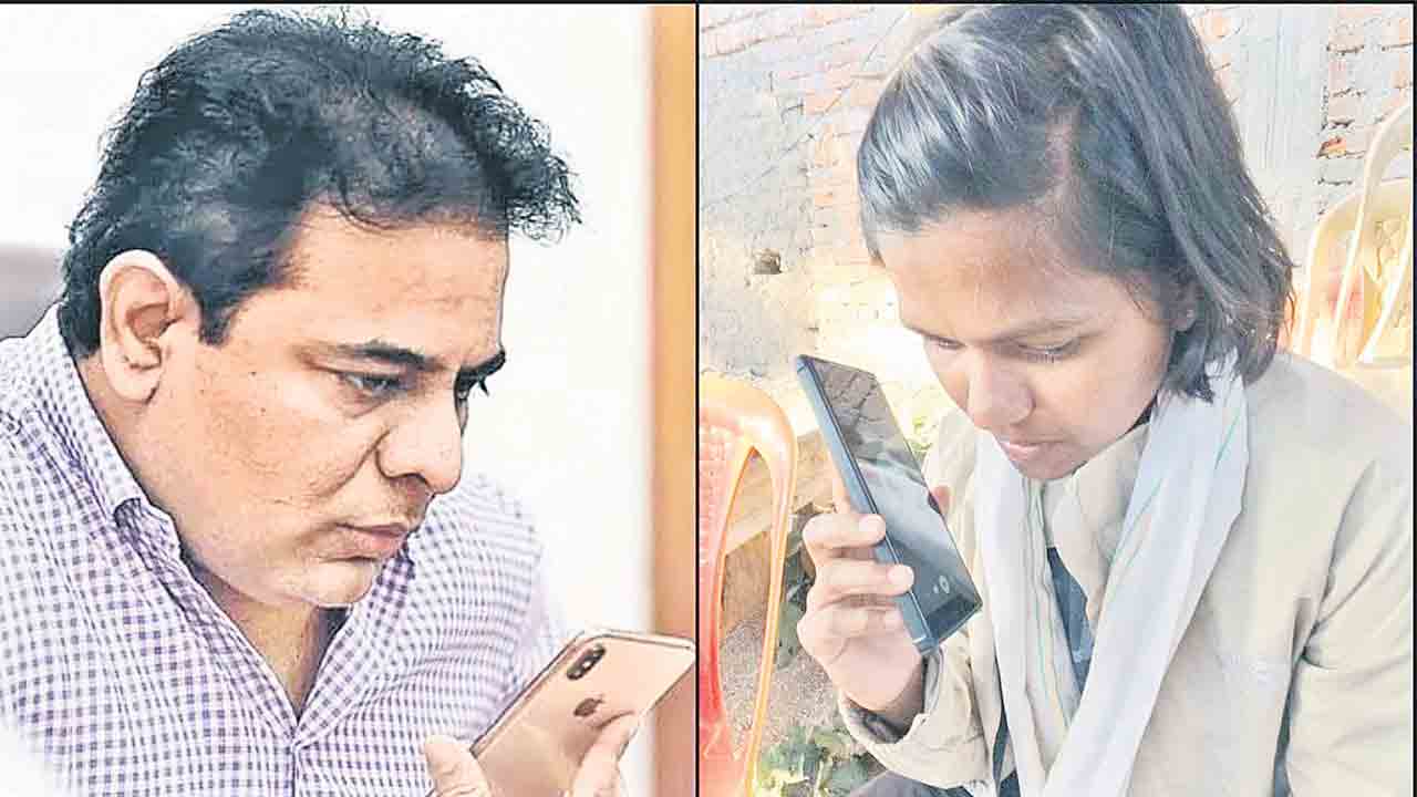 మలావత్‌ పూర్ణకు కేటీఆర్‌ పరామర్శ