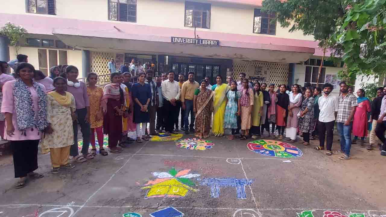 KU | కేయూలో గ్రంథాలయ వారోత్సవాలు.. విద్యార్థులకు ప్రత్యేక అవగాహన కార్యక్రమం