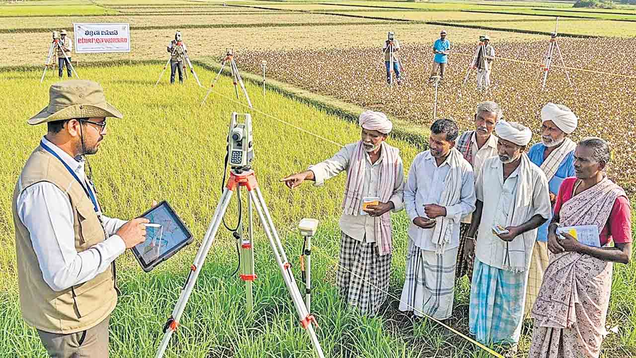భూధార్‌ సర్వే ఎప్పుడు ?