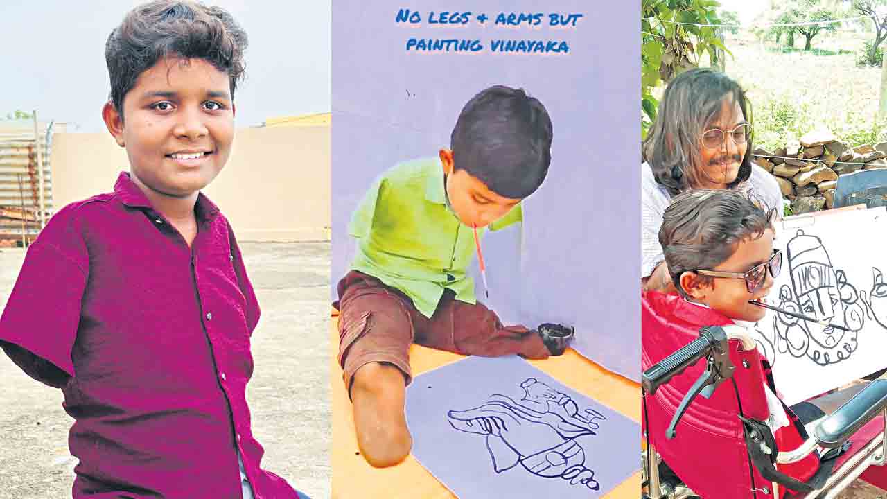 ఔరా! బొమ్మలేస్తాడు నోరారా!!