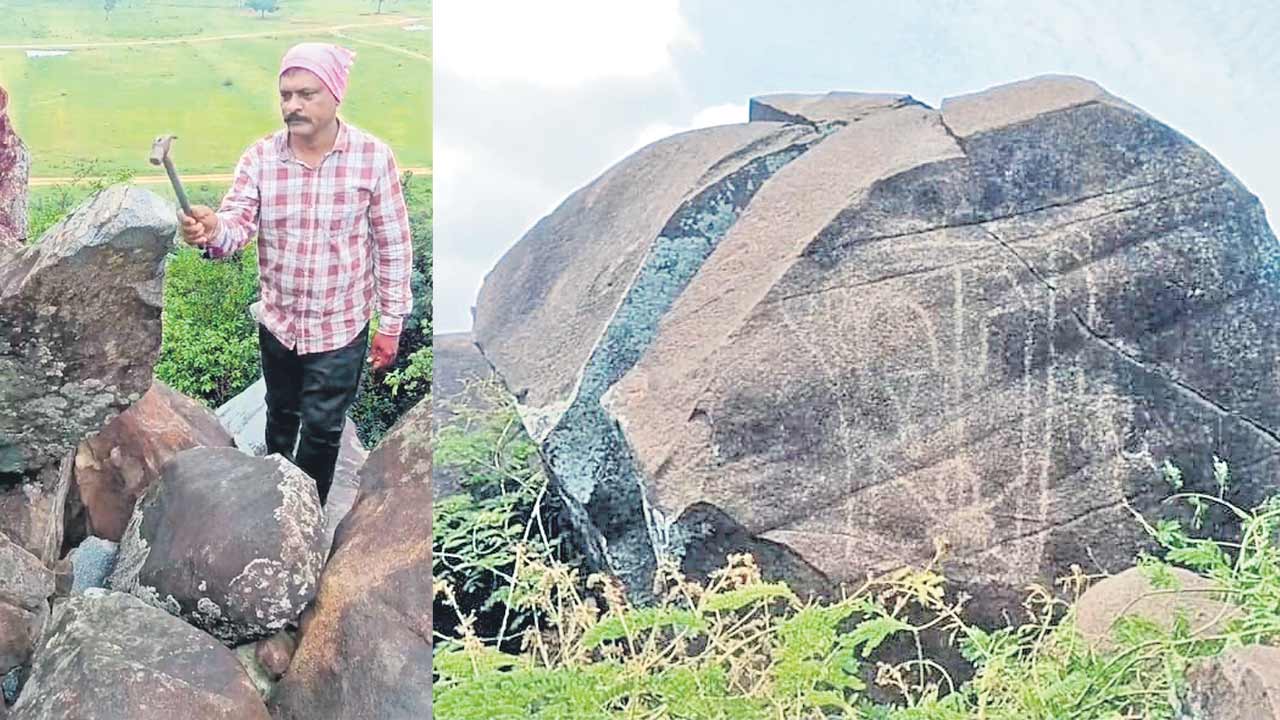 చుంచనకోట గుట్టల్లో సంగీత శిలలు