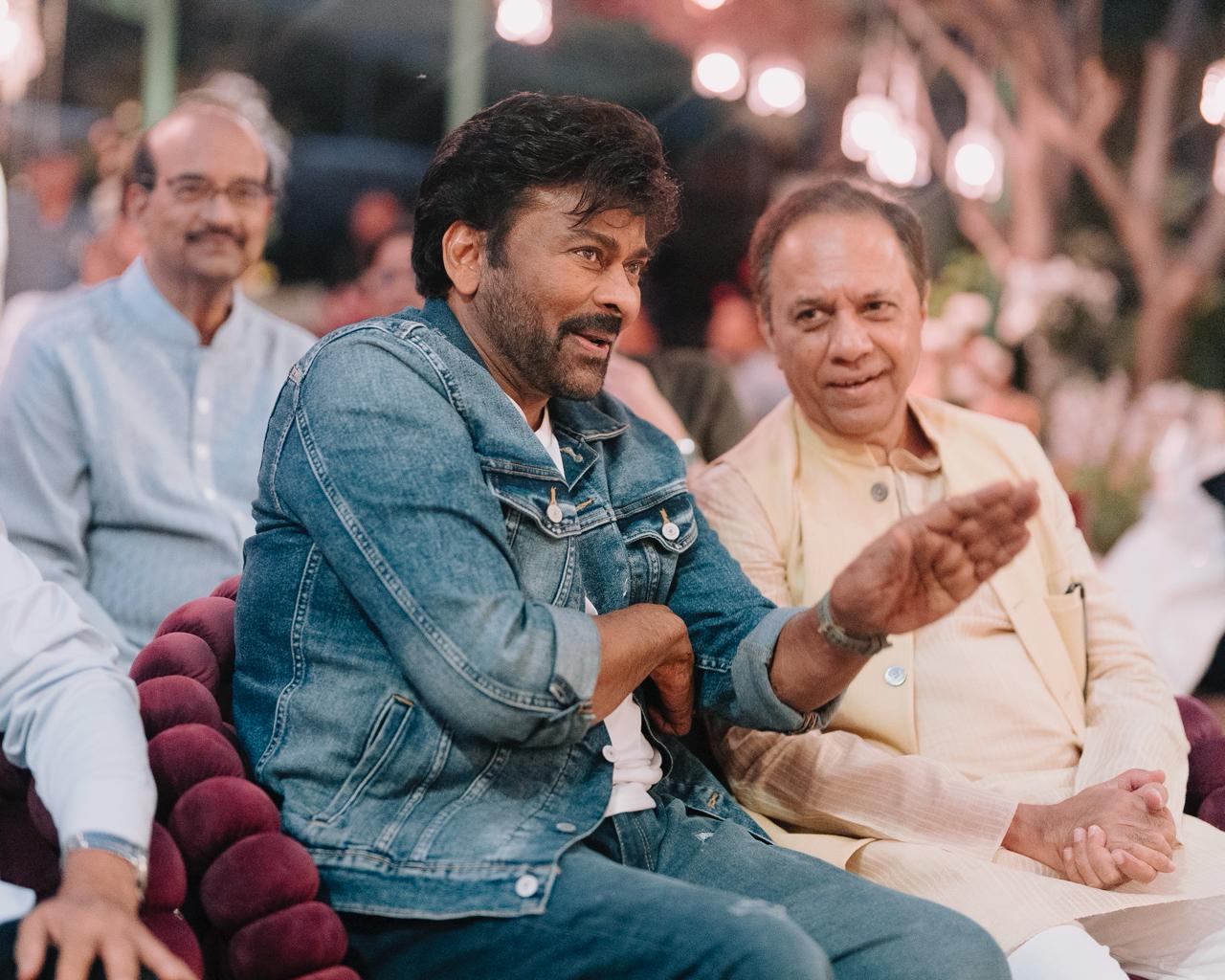 Megastar Chiranjeevi In Allu Event