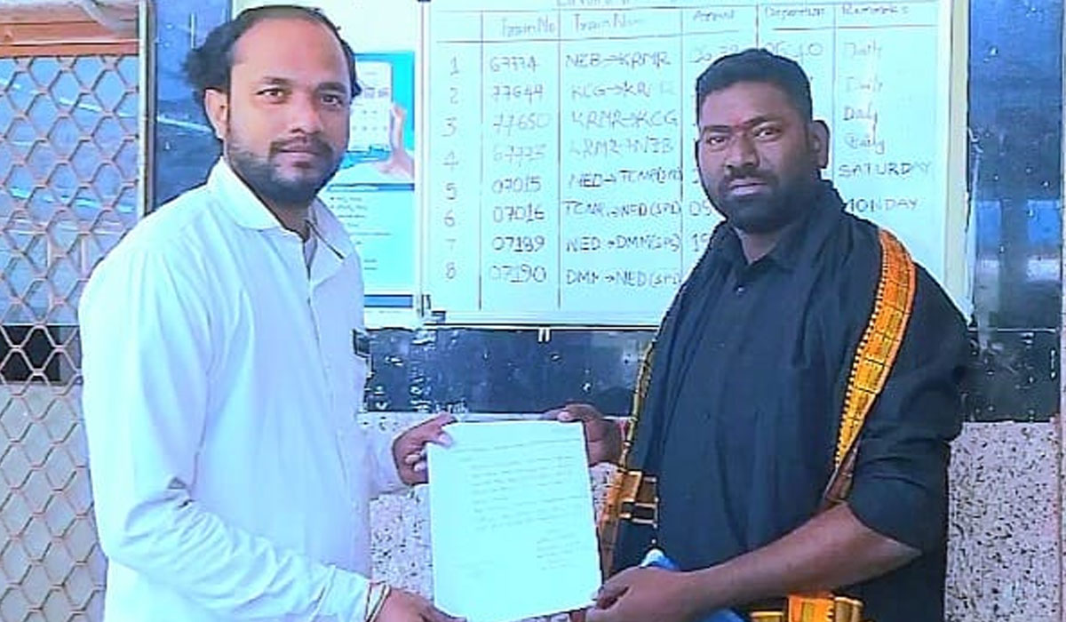 Special train | జగిత్యాల నుండి శబరిమలకు ప్రత్యేక రైలు నడిపించండి.. దక్షిణ మధ్య రైల్వే అధికారులను కోరిన ముకేశ్ కన్నా