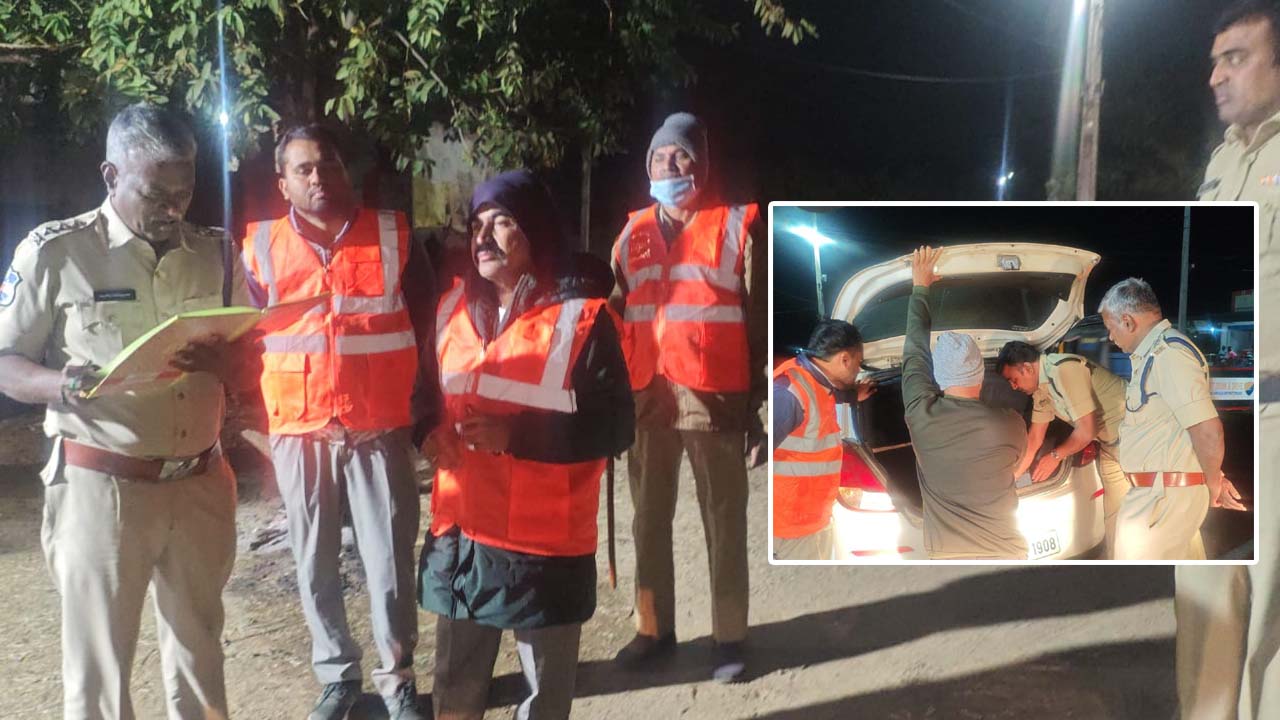 Sircilla | చెక్‌పోస్టులను ఆకస్మికంగా తనిఖీ చేసిన డీఎస్పీ