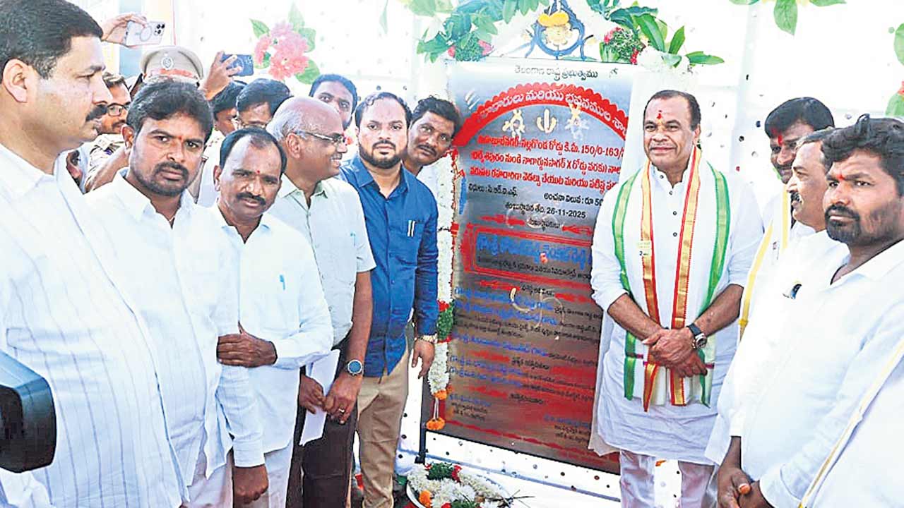 రూ.60 వేల కోట్లతో అభివృద్ధి పనులు