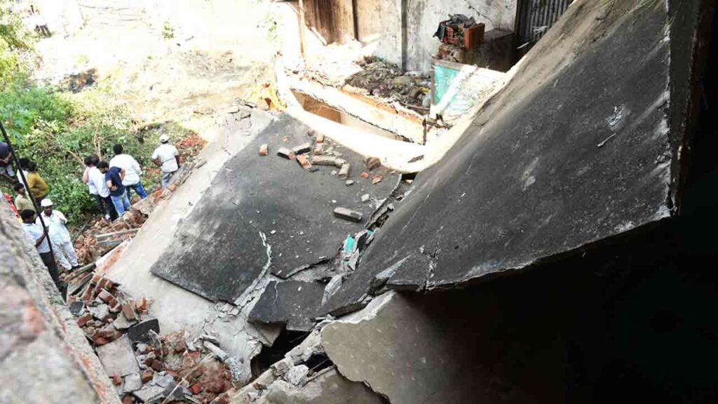 Old Building Collapse