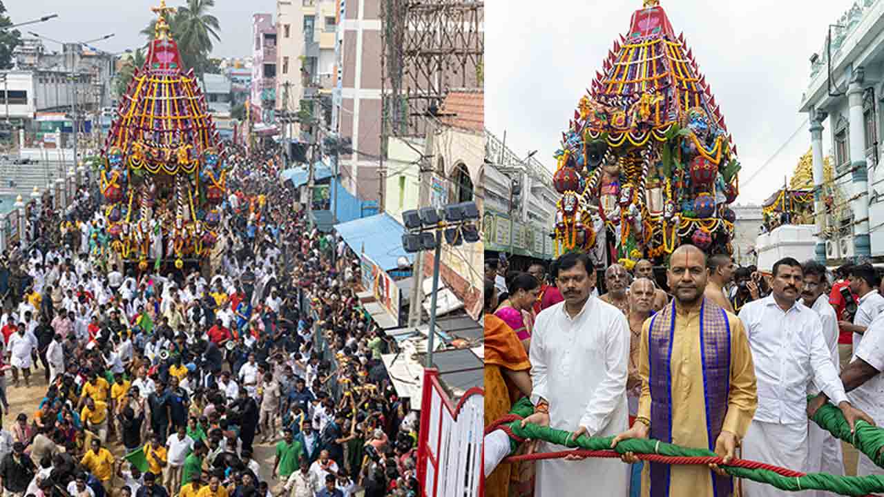 Rathotsavam | తిరుచానూరులో వైభవంగా రథోత్సవం..శాస్త్రోక్తంగా స్నపన తిరుమంజనం