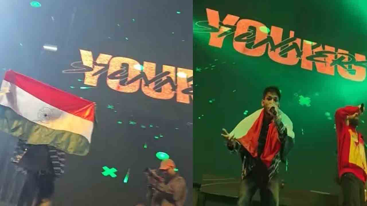 Talha Anjum | సంగీతానికి హ‌ద్దులు లేవు.. నేపాల్ క‌న్స‌ర్ట్‌లో భార‌త‌జెండాను ప‌ట్టుకున్న పాకిస్తానీ సింగ‌ర్